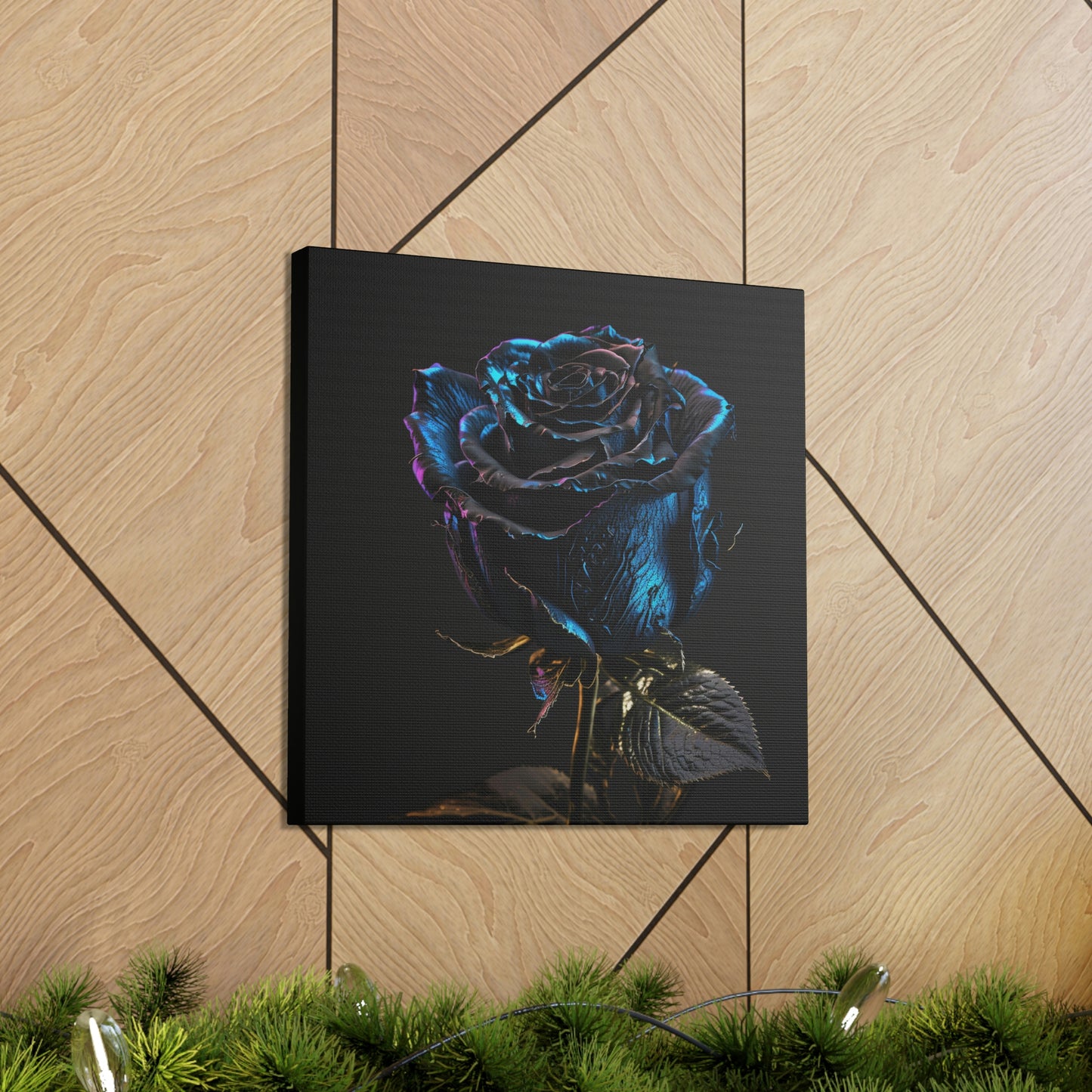 Black Blue Rose 1