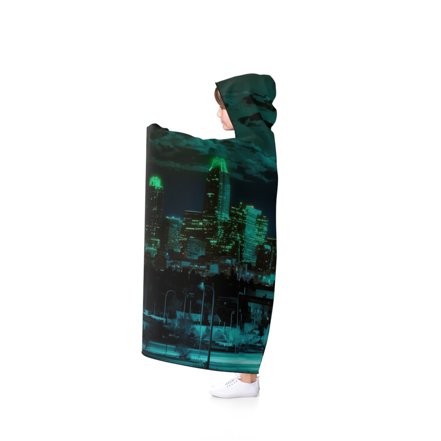 Hooded Blanket Neon Denver 2