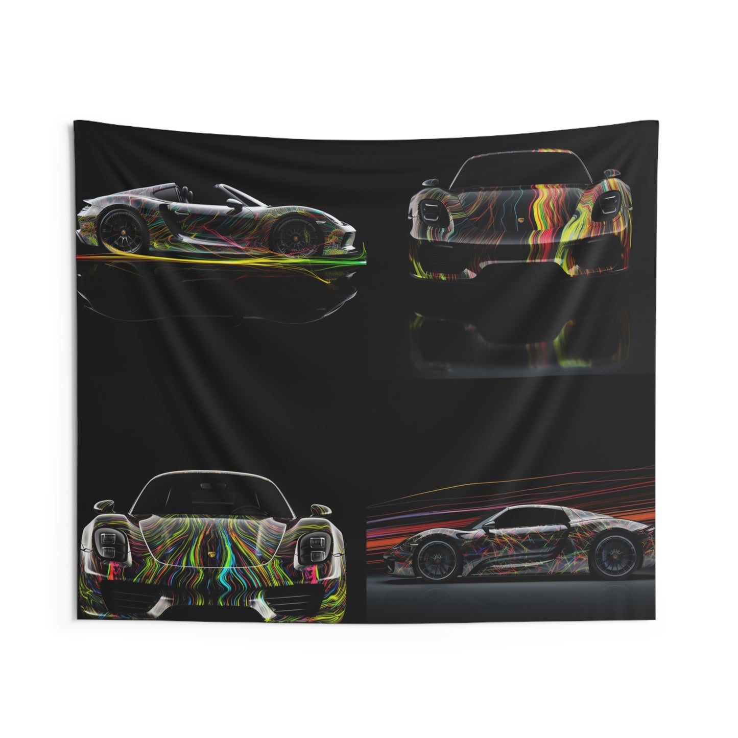 Indoor Wall Tapestries Porsche Line 5