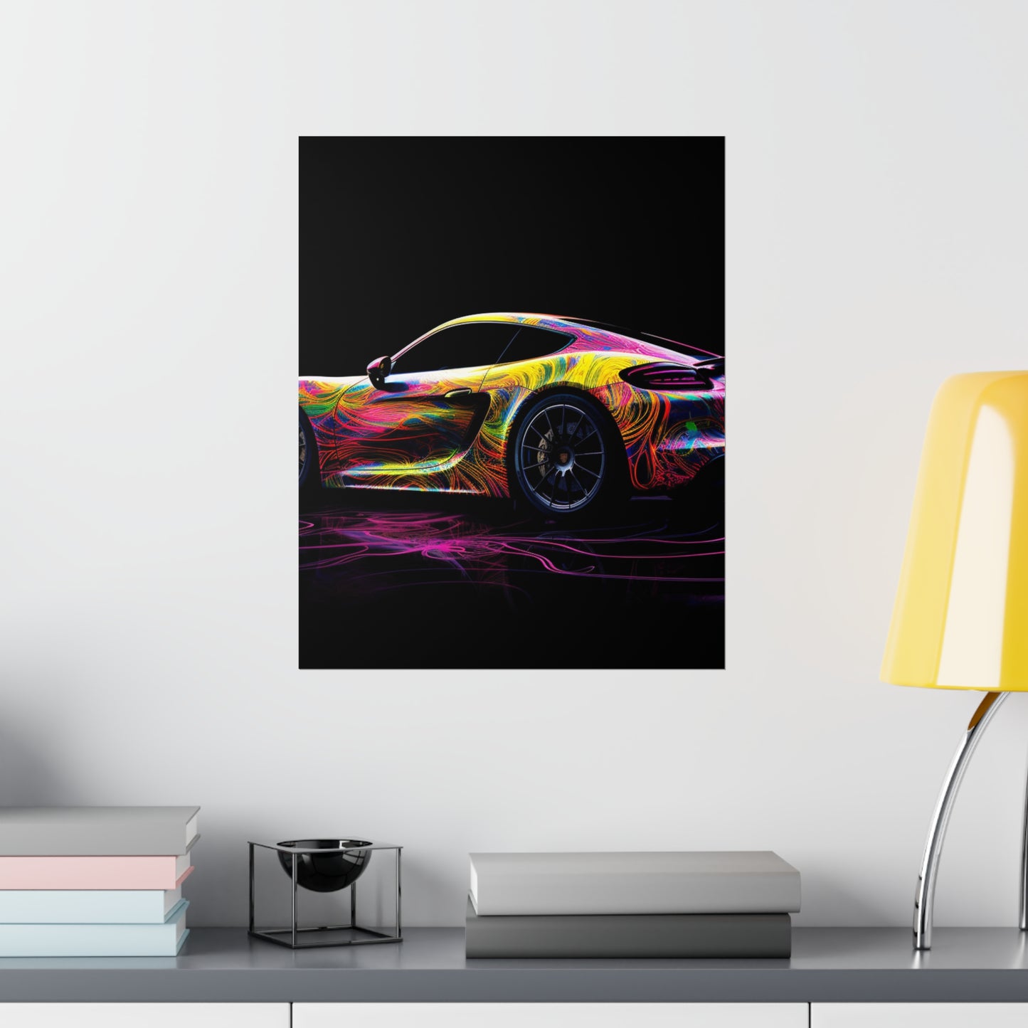 Premium Matte Vertical Posters Porsche Flair 4