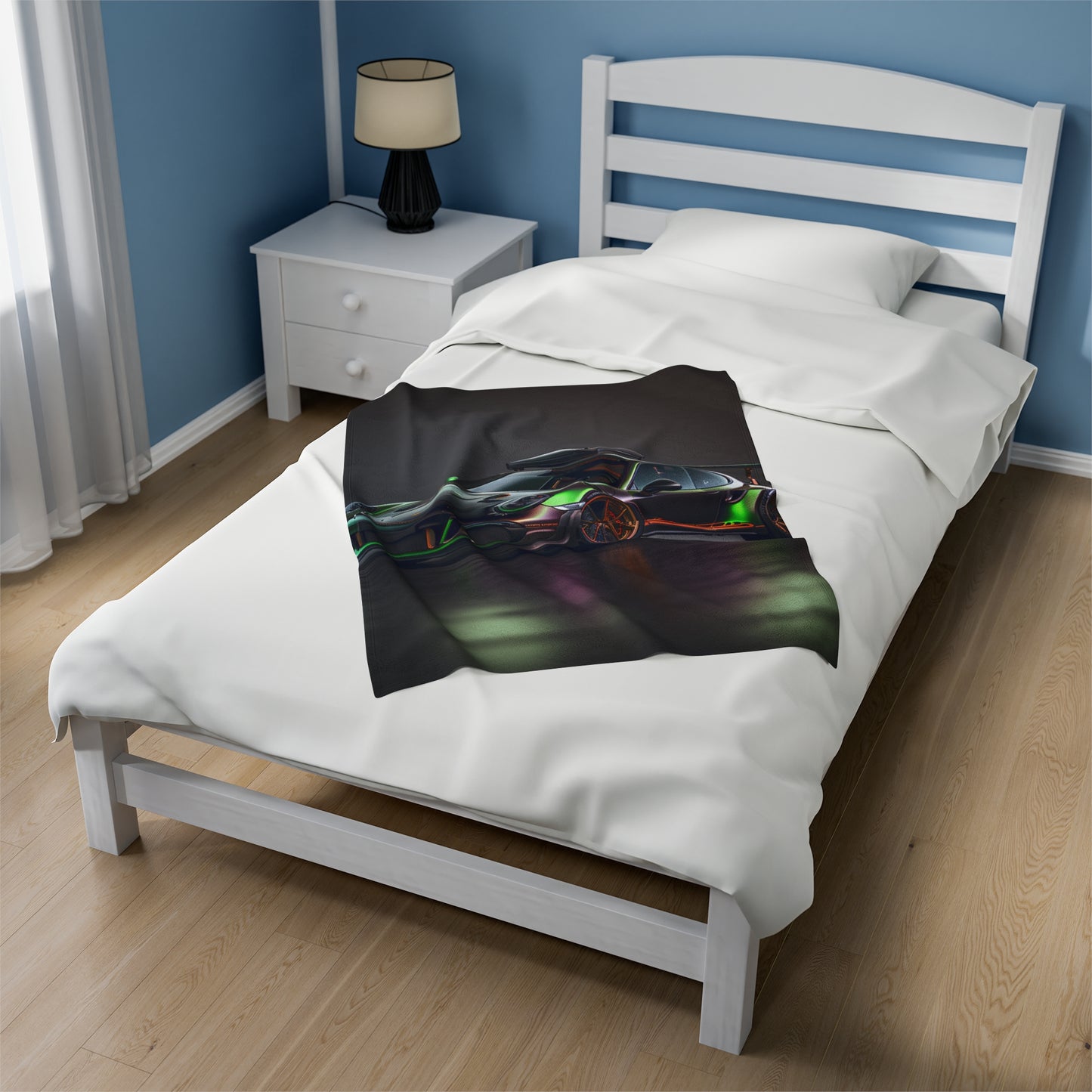 Velveteen Plush Blanket Porsche Color 2