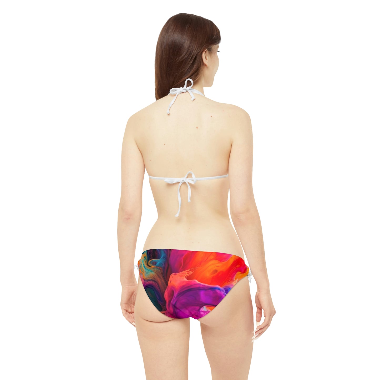 Strappy Bikini Set (AOP) color fusion 1