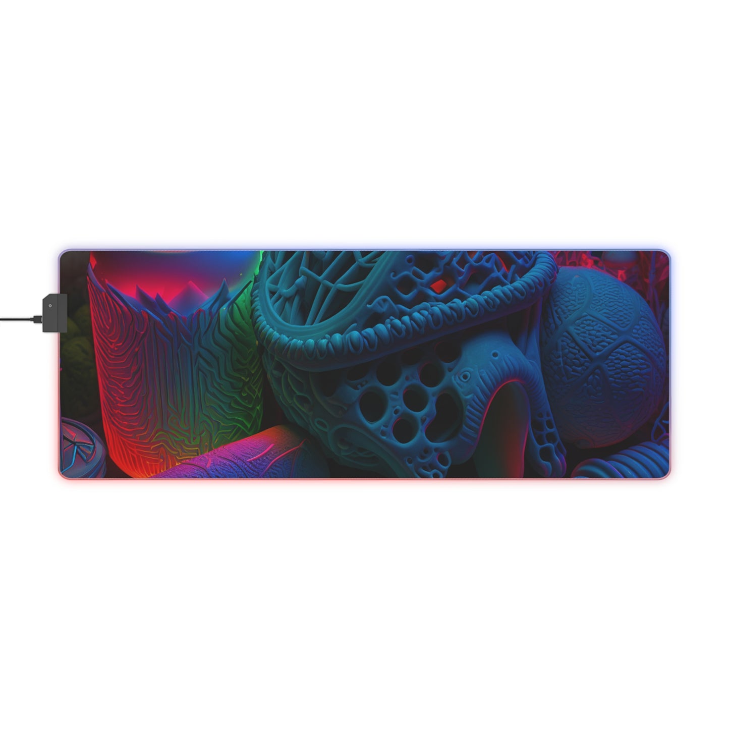 LED Gaming Mouse Pad Neon Glow 1