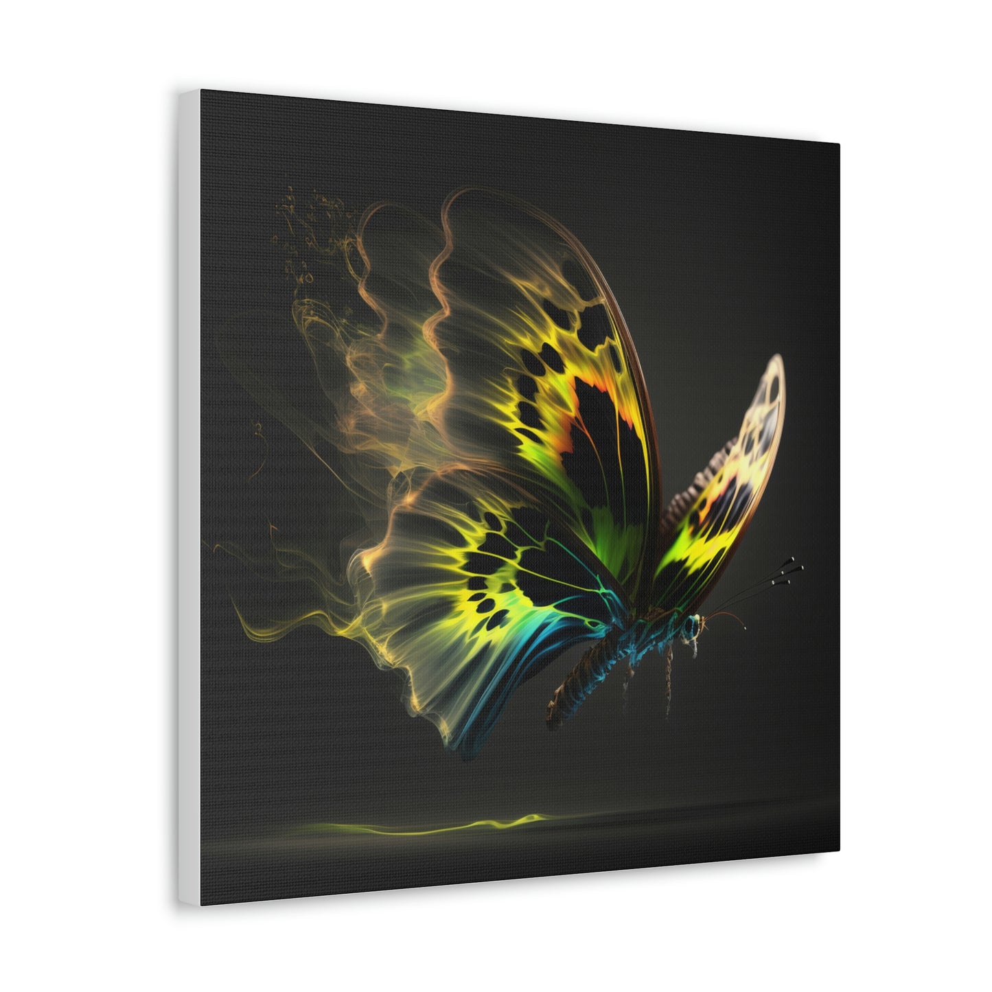 butterfly neon glow