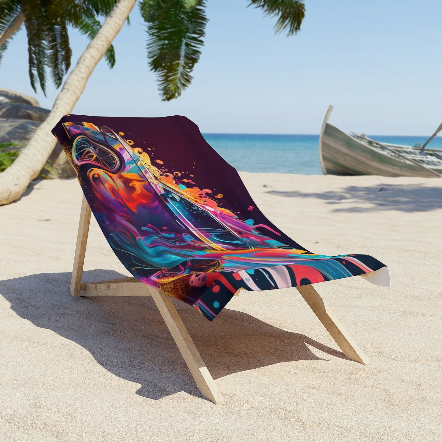 Beach Towel Hotrod Color 2