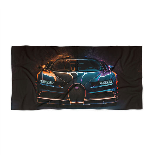 Beach Towel Bugatti Chiron Super 3