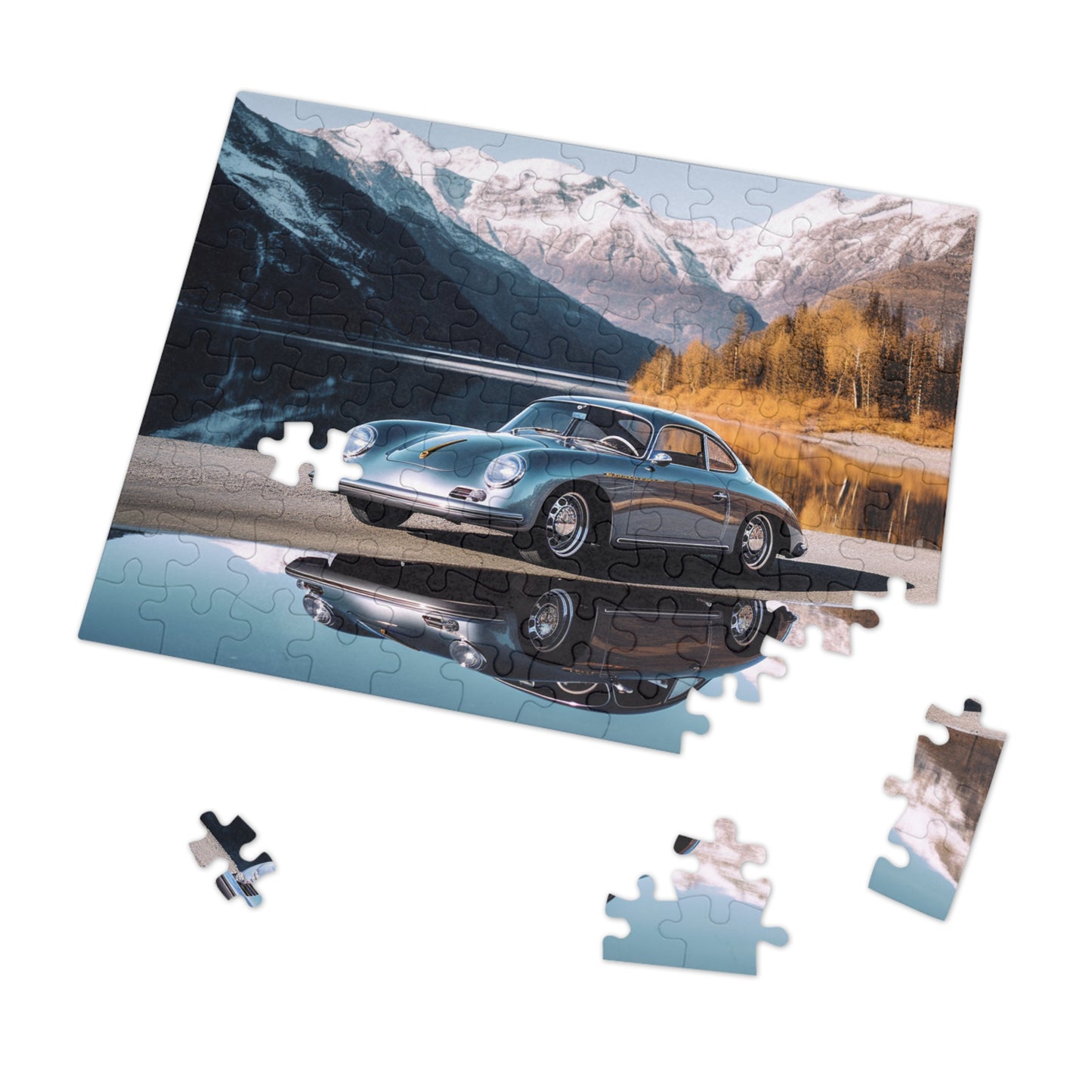 Jigsaw Puzzle (30, 110, 252, 500,1000-Piece) Porsche Lake 1