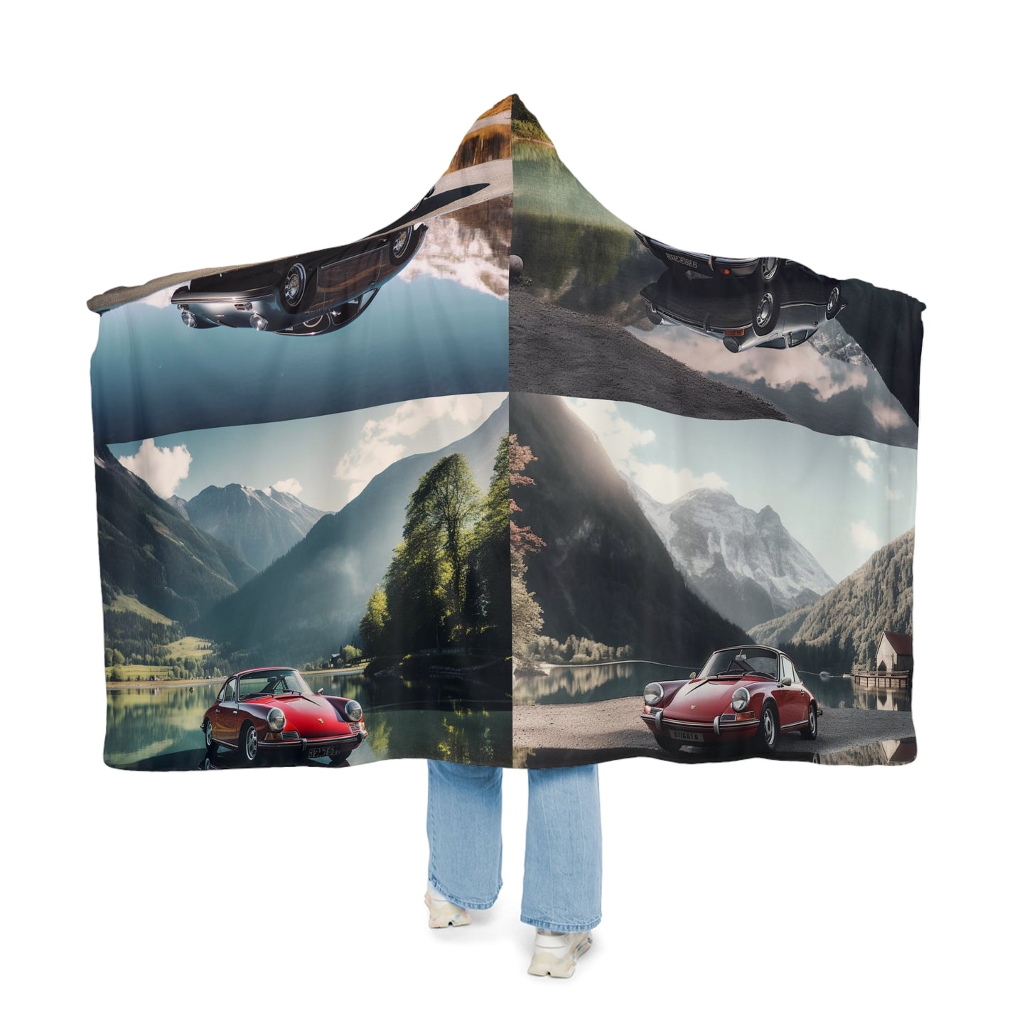 Snuggle Hooded Blanket Porsche Lake 5