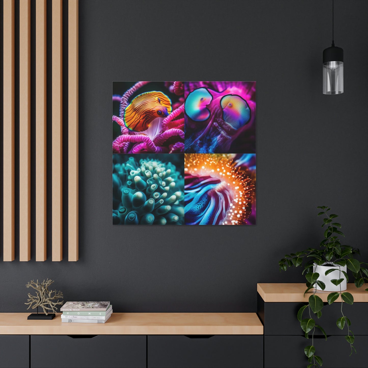 Canvas Gallery Wraps Ocean Anemone 1