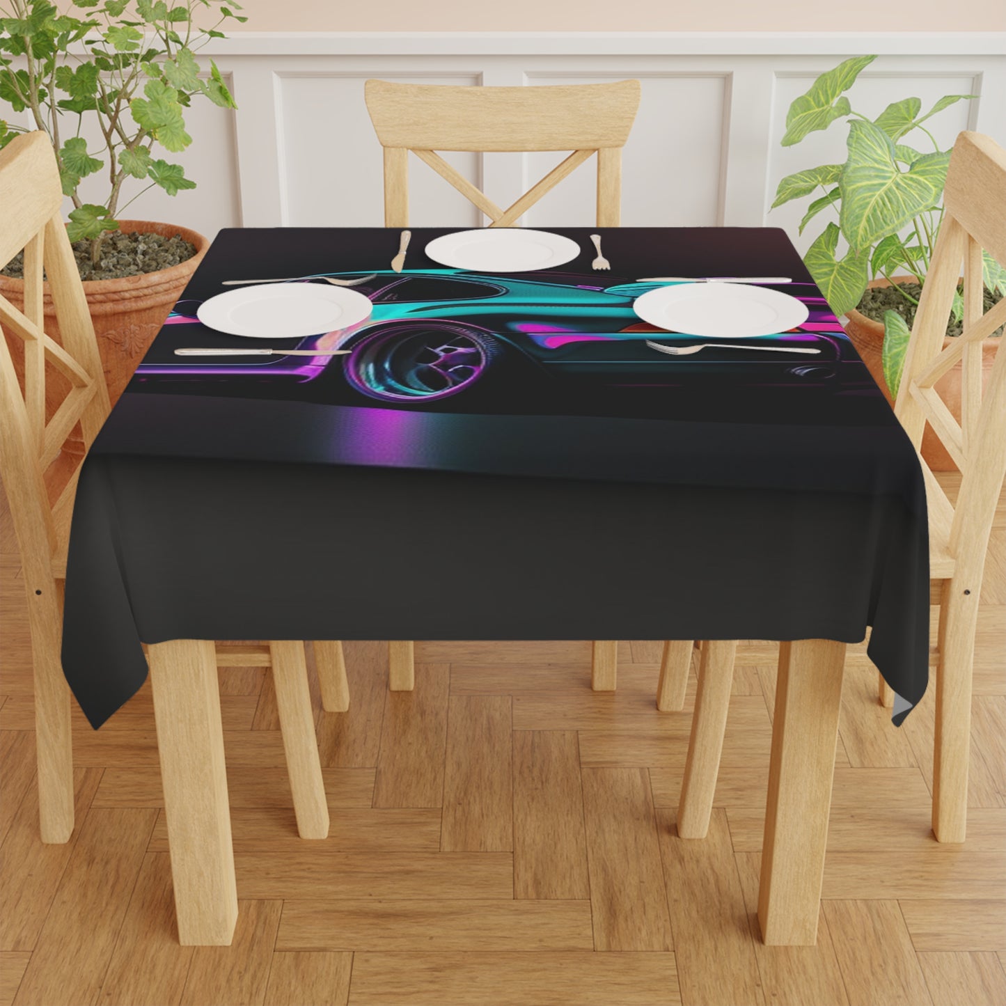 Tablecloth Porsche Purple 1