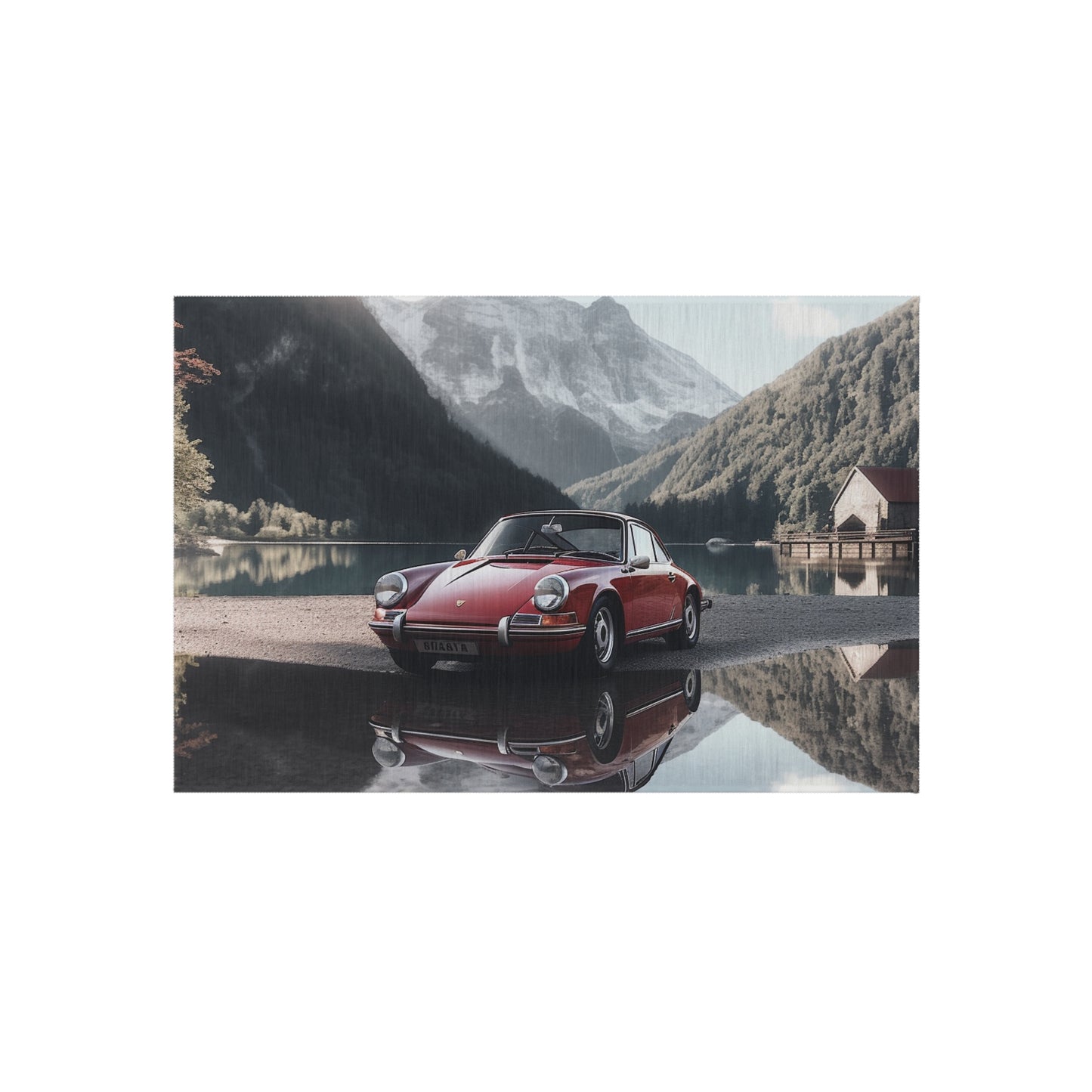 Outdoor Rug  Porsche Lake 4