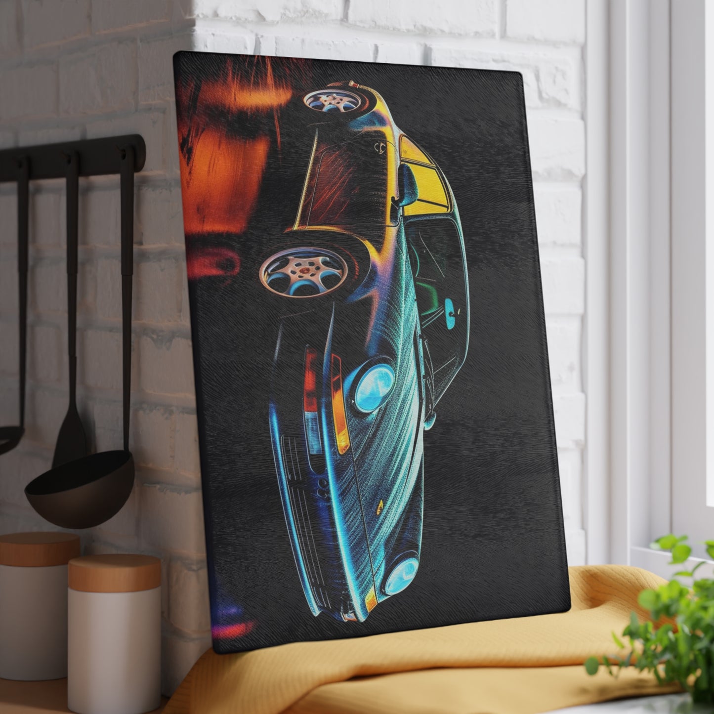 Glass Cutting Board Porsche 933 3