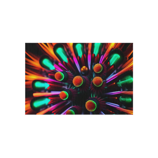 Outdoor Rug Neon Macro 1