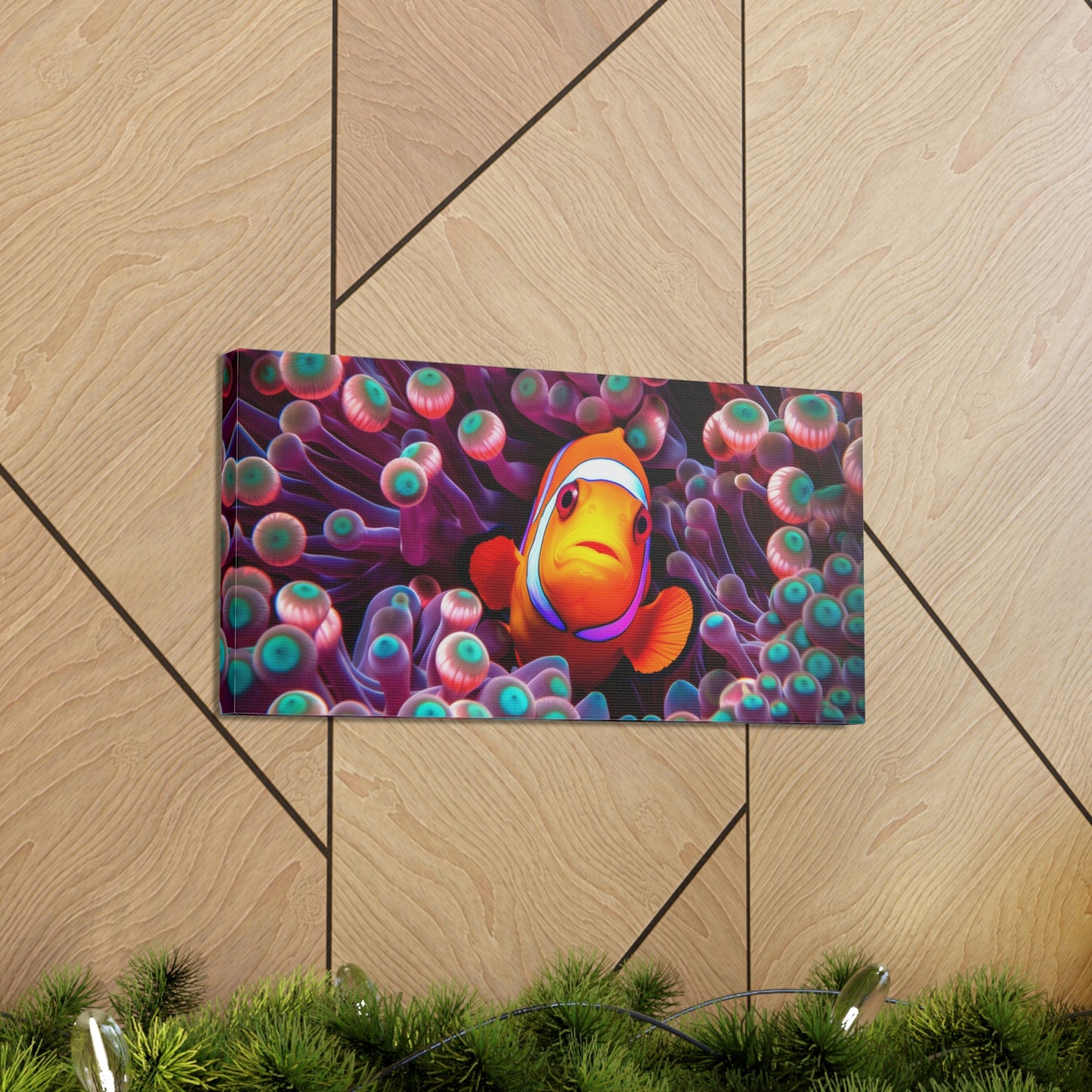 Canvas Gallery Wraps Clown Fish 4