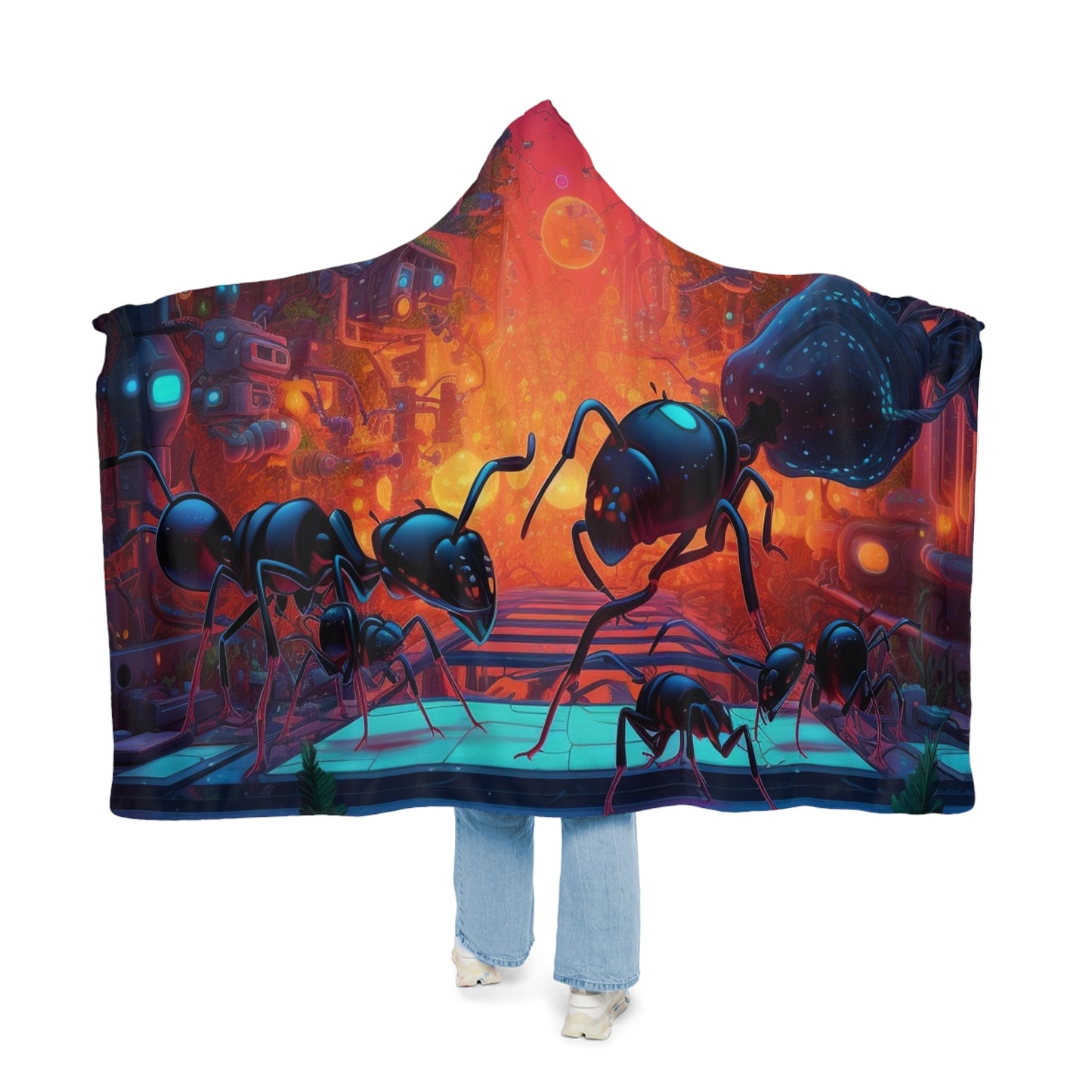 Snuggle Hooded Blanket Ants Home 2