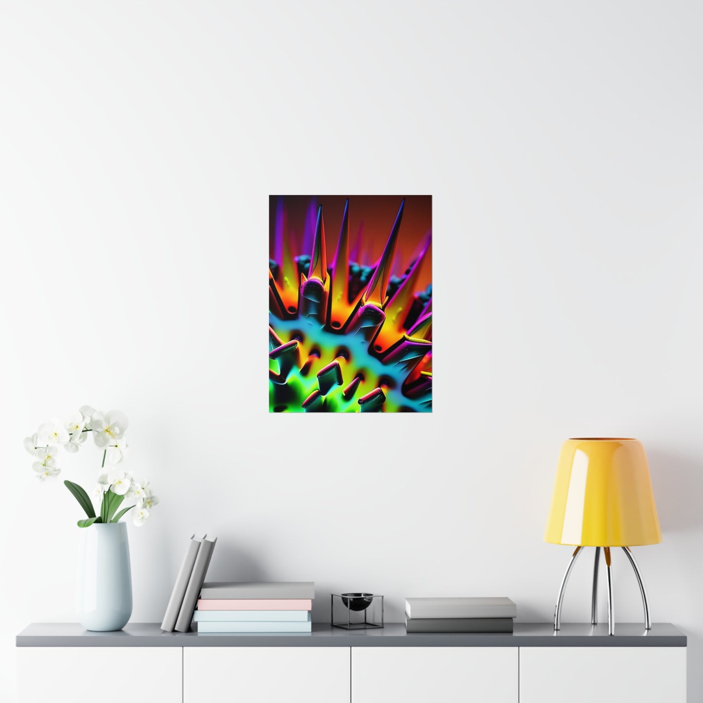 posters  Macro Neon Spike 4