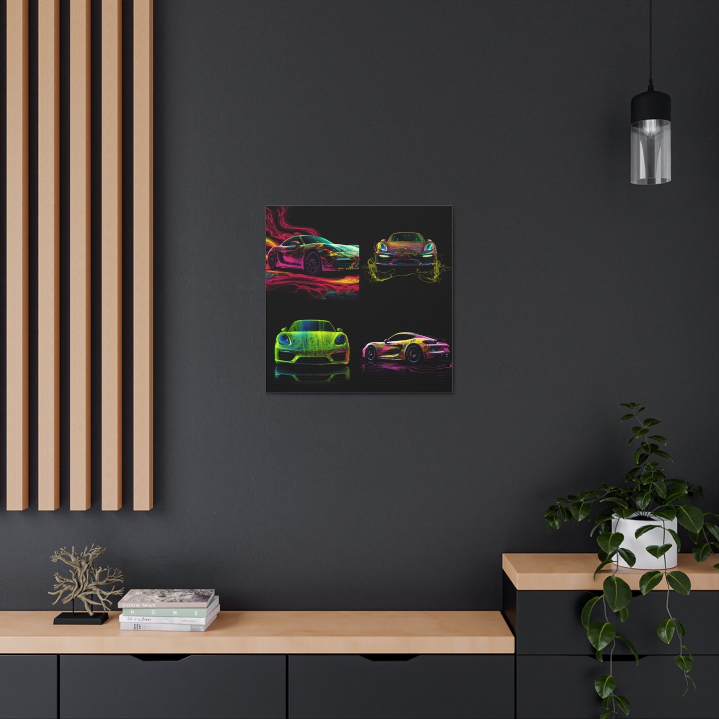 Canvas Gallery Wraps Porsche Flair 4 pack