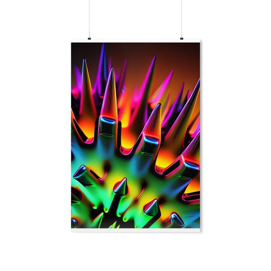 posters Macro Neon Spike 2