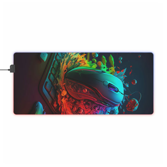 LED Gaming Mouse Pad PC Gaming Mouse 3