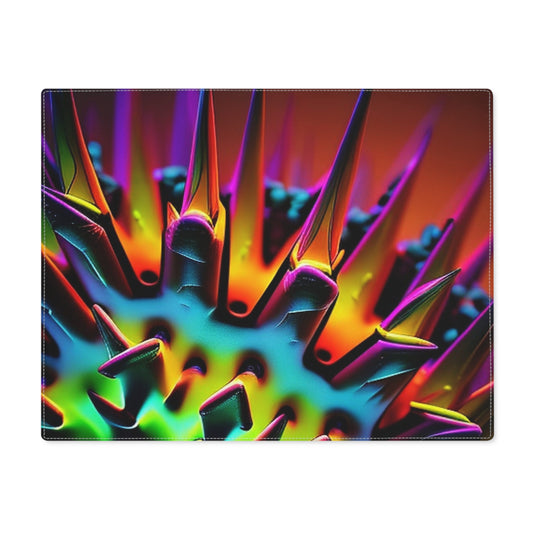 Placemat, 1pc  Macro Neon Spike 4