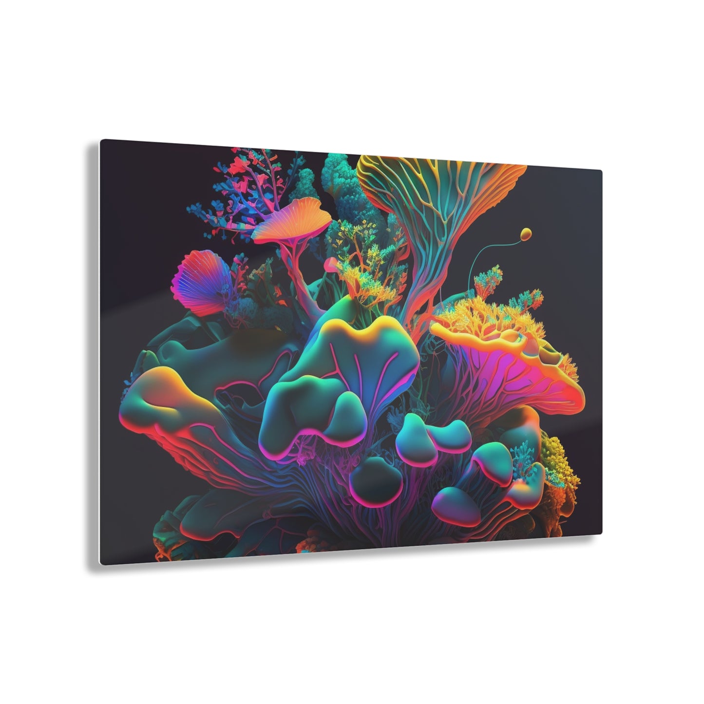 Acrylic Prints Macro Coral Reef 1