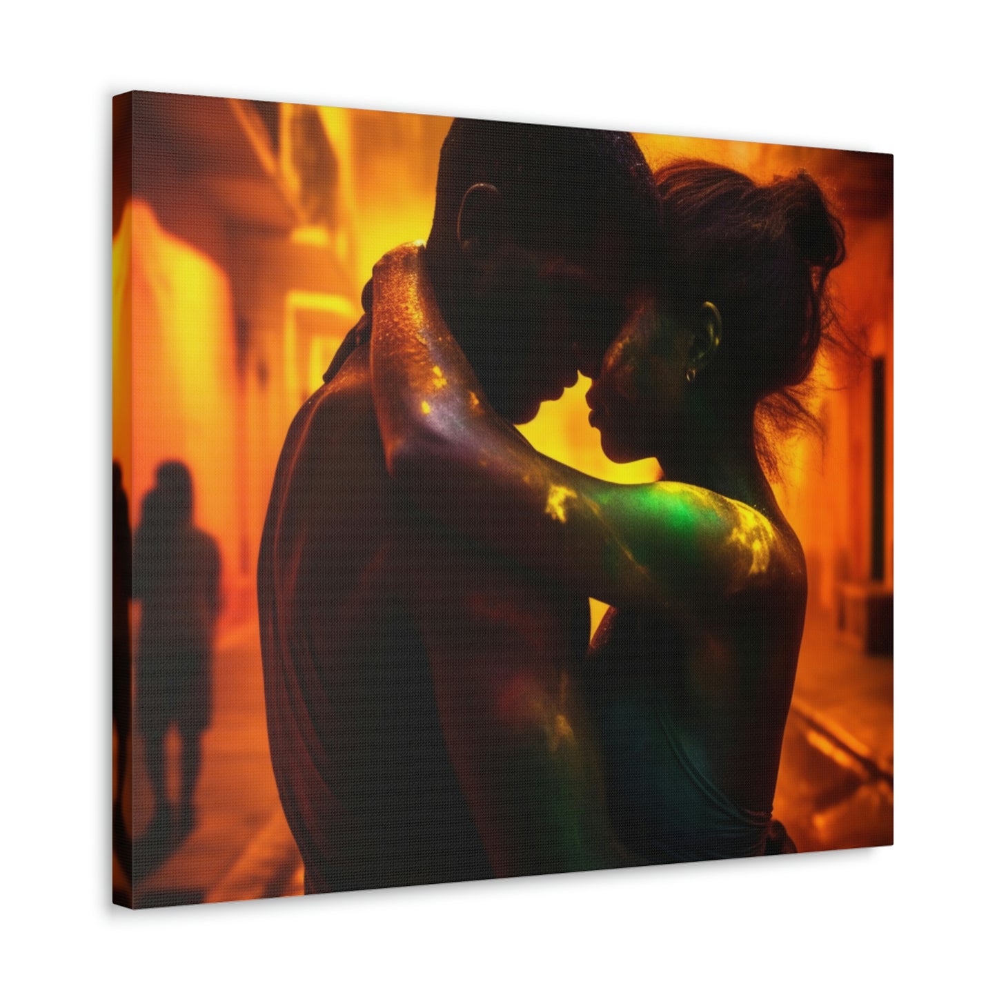 Canvas Gallery Wraps Neon Rain 3