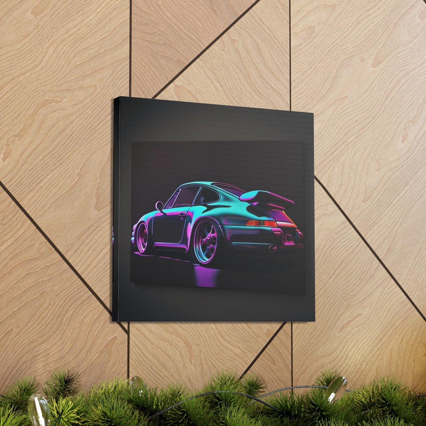 Canvas Gallery Wraps Porsche Purple 2