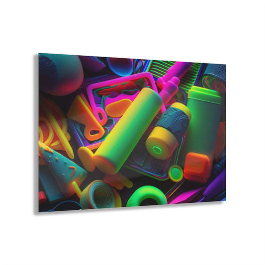 Acrylic Prints Neon Glow 3