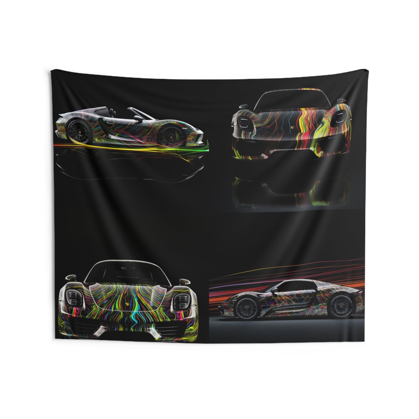 Indoor Wall Tapestries Porsche Line 5