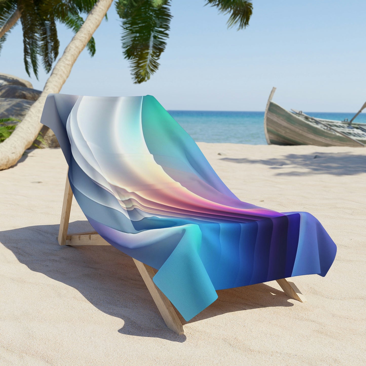 Beach Towel Bright Wave 2
