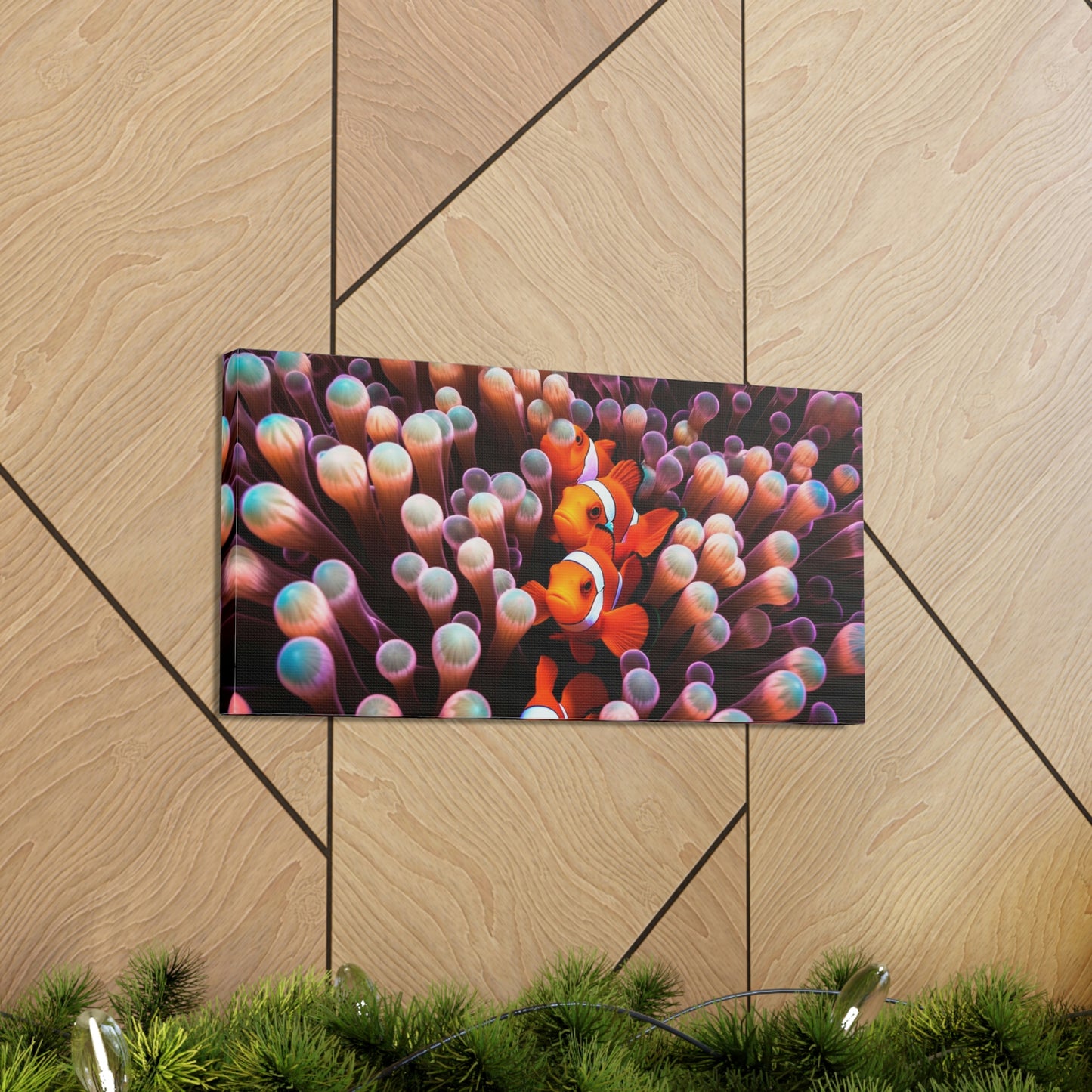 Canvas Gallery Wraps Clown Fish 3