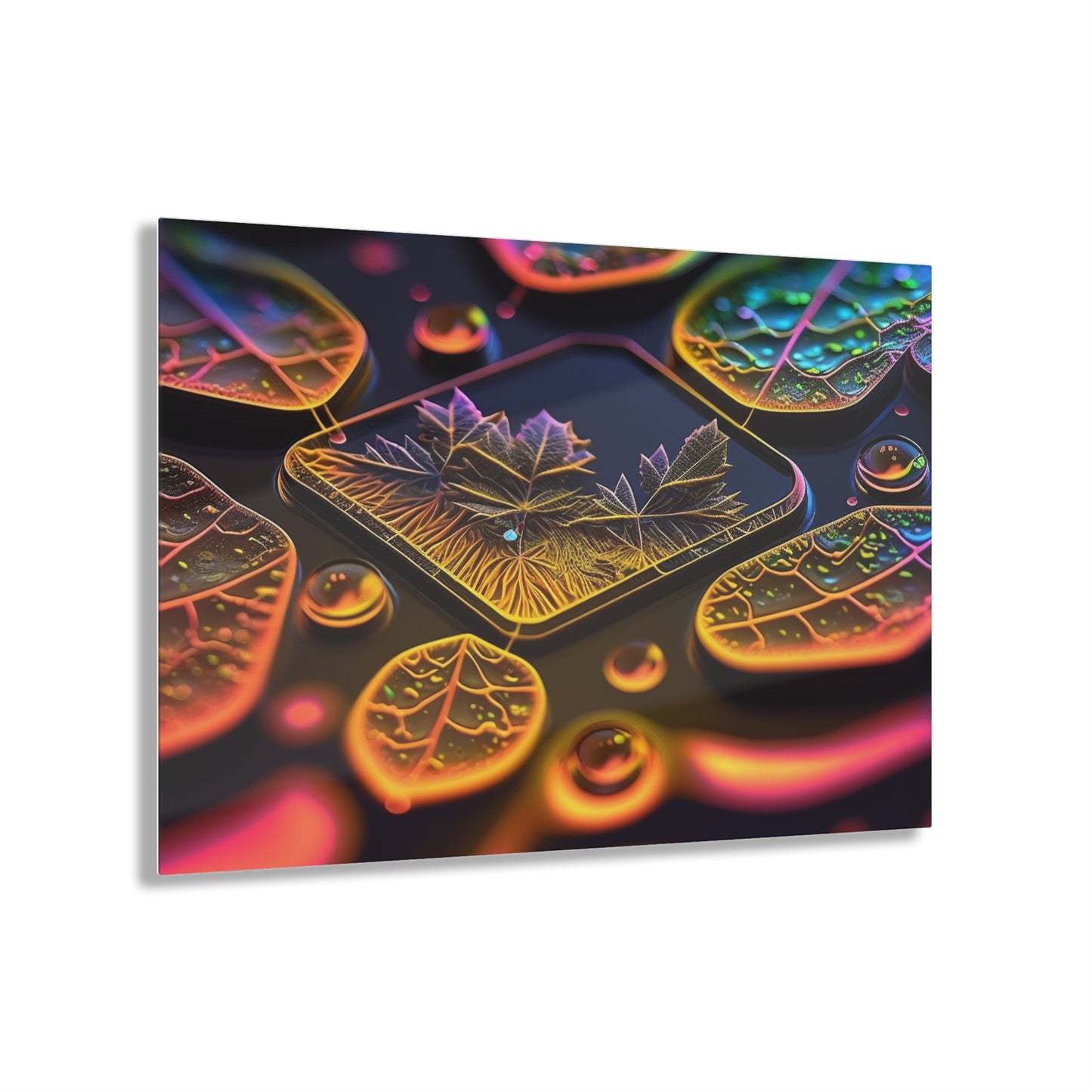 Acrylic Prints Macro Florescent 4