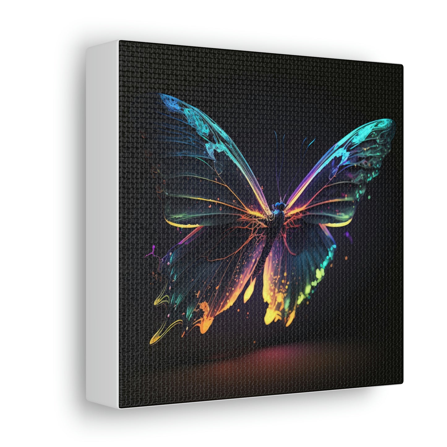 Butterfly glow neon