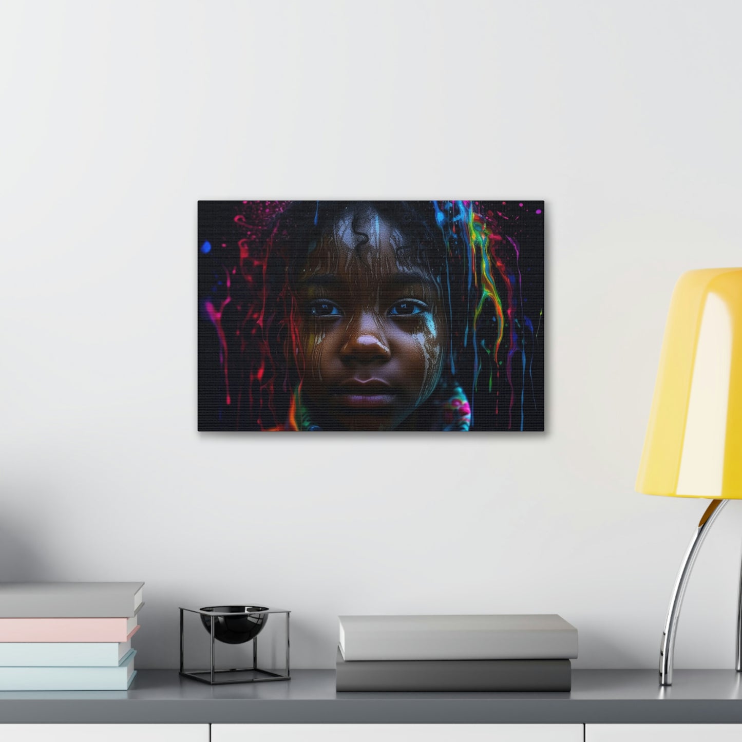 Canvas Gallery Wraps Kid Color Rain 4