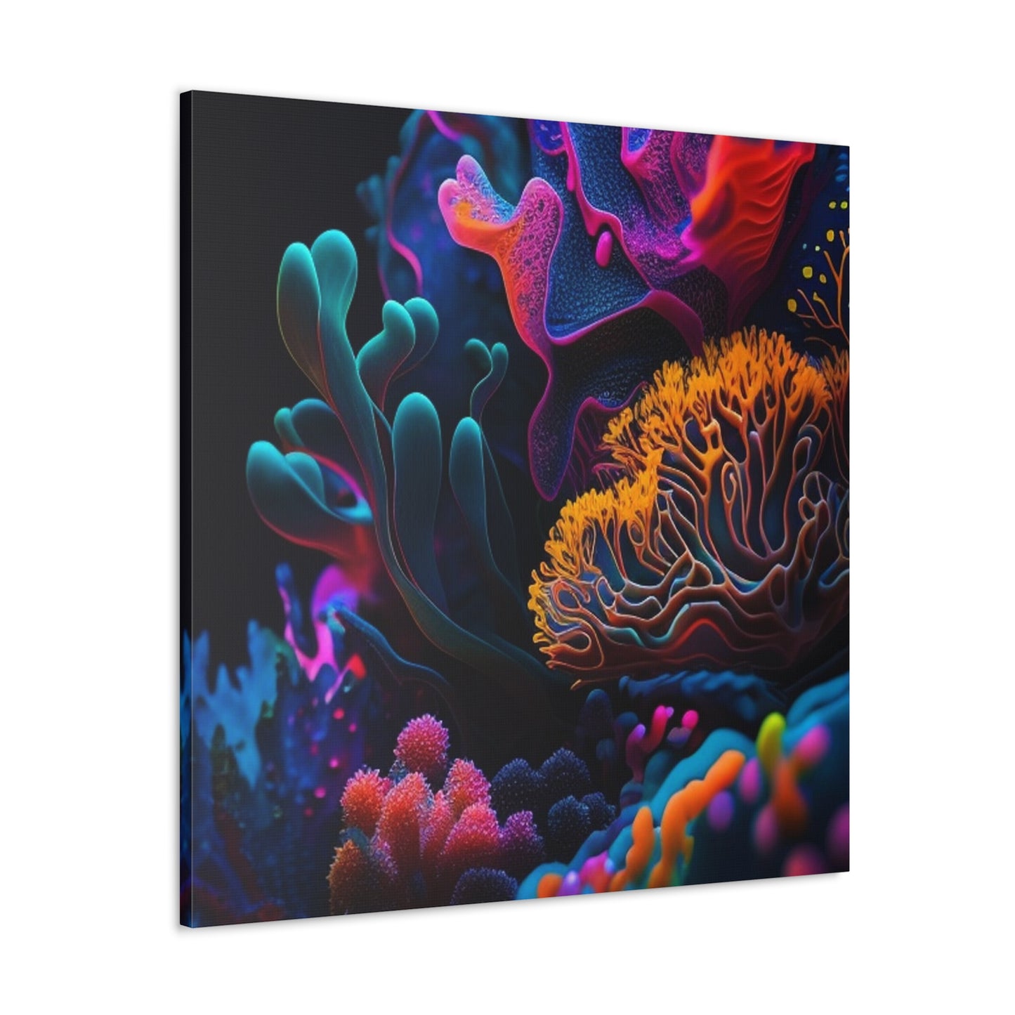 Canvas Gallery Wraps Macro Coral Reef 2
