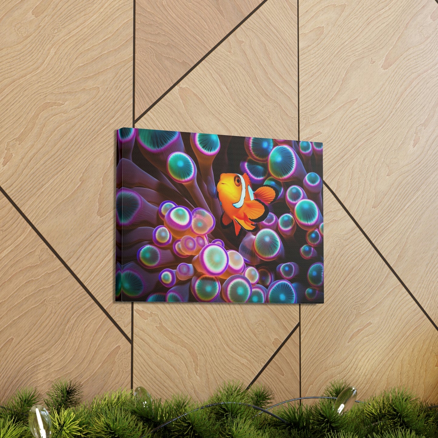 Canvas Gallery Wraps Ocean Anemone 3