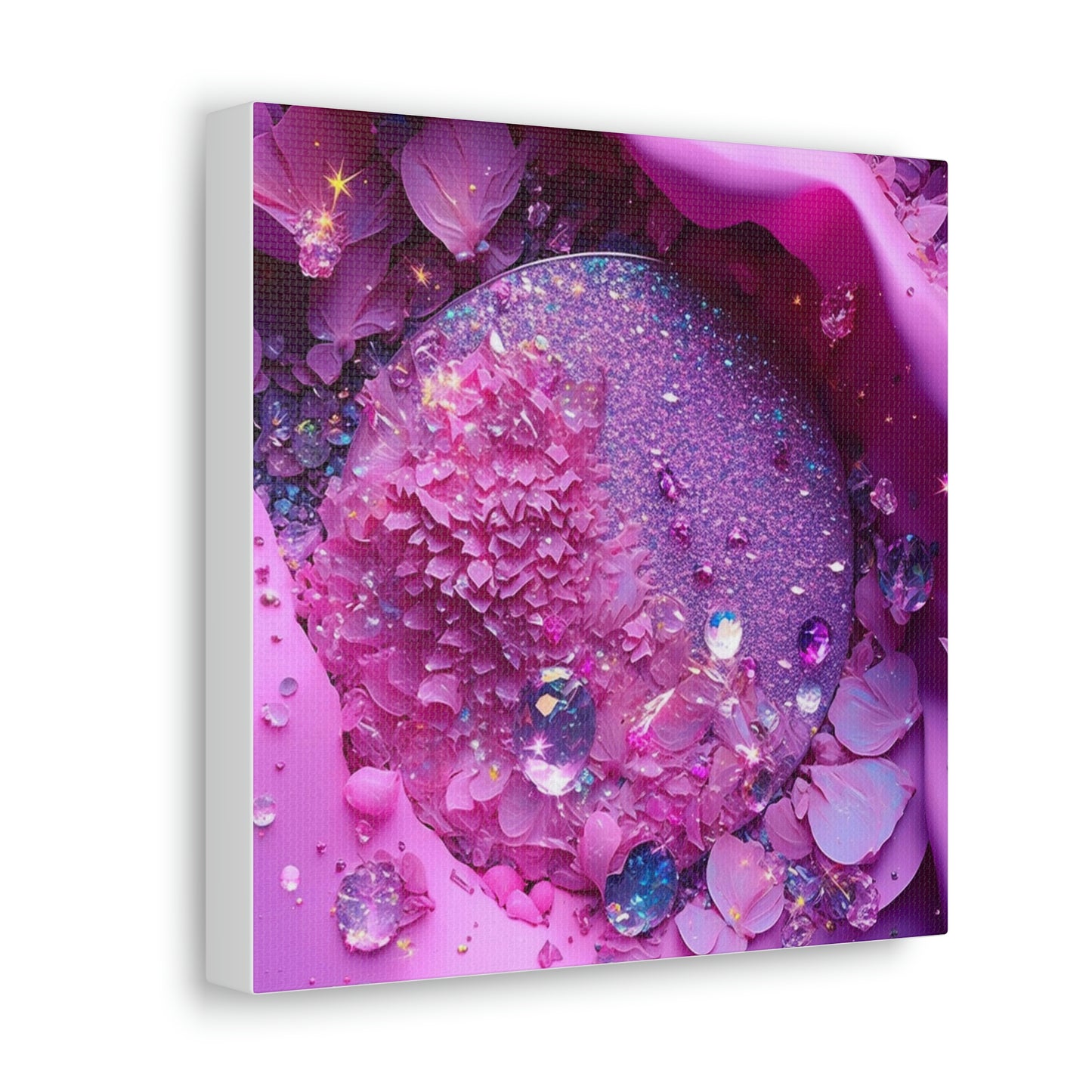 Pink Dimond Power rose abstract