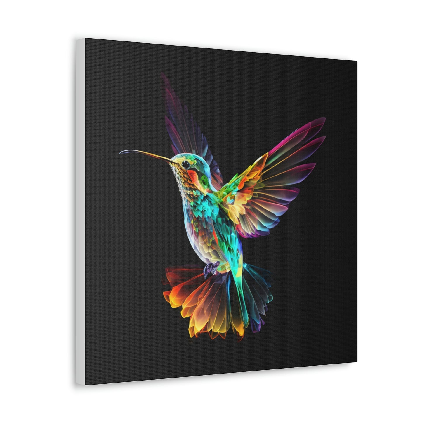 Hummingbird florescent glow