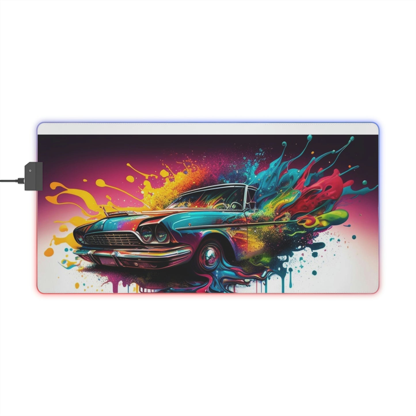 LED Gaming Mouse Pad Hotrod Color 1