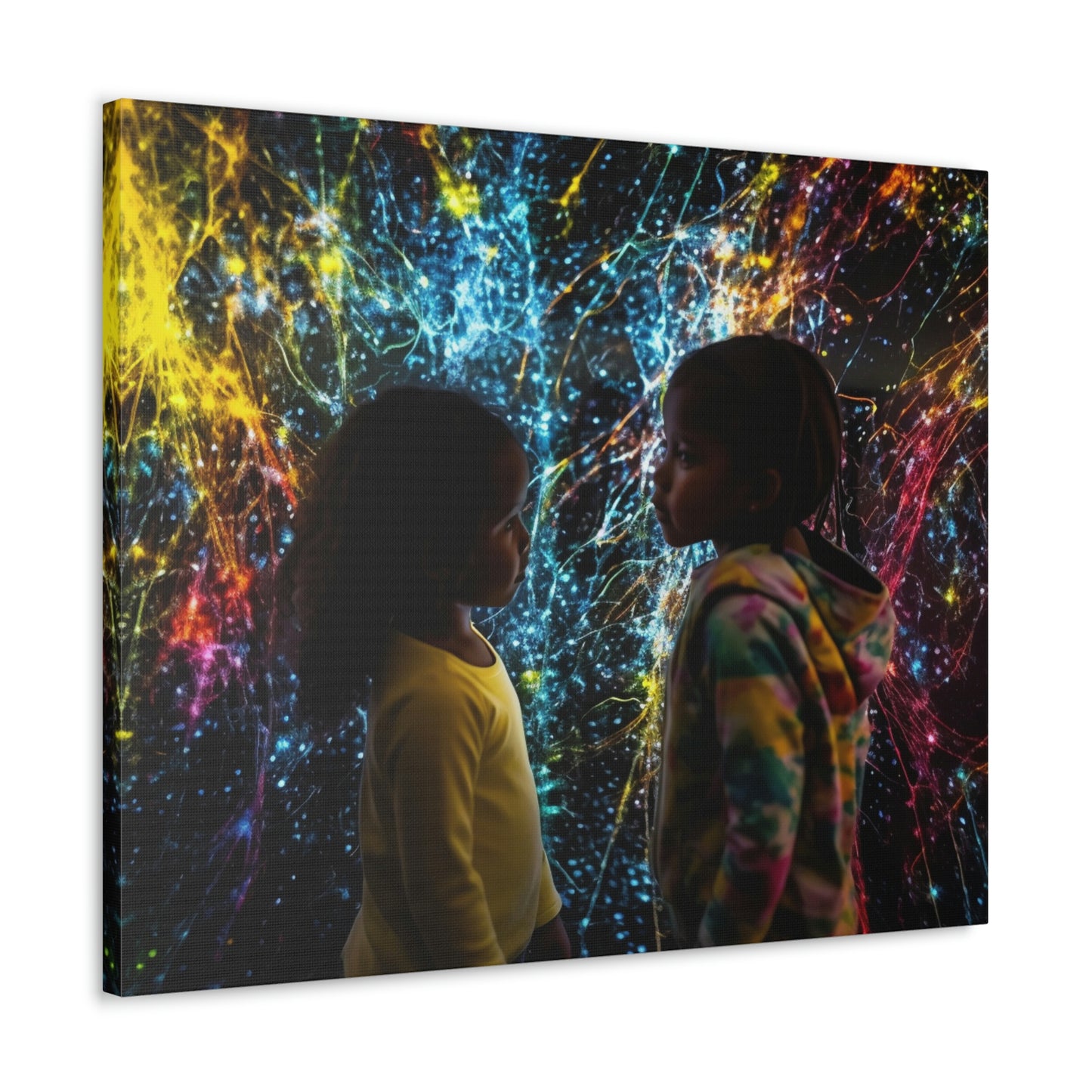 Canvas Gallery Wraps Kid Color Rain 2