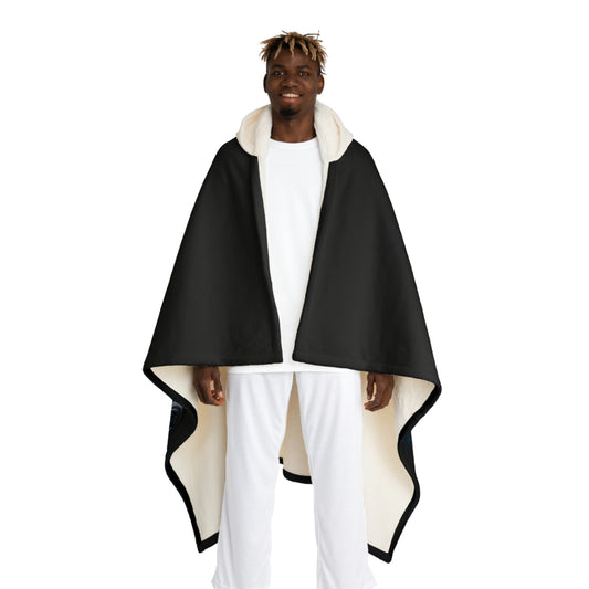 Bugatti Hooded Sherpa Fleece Blanket