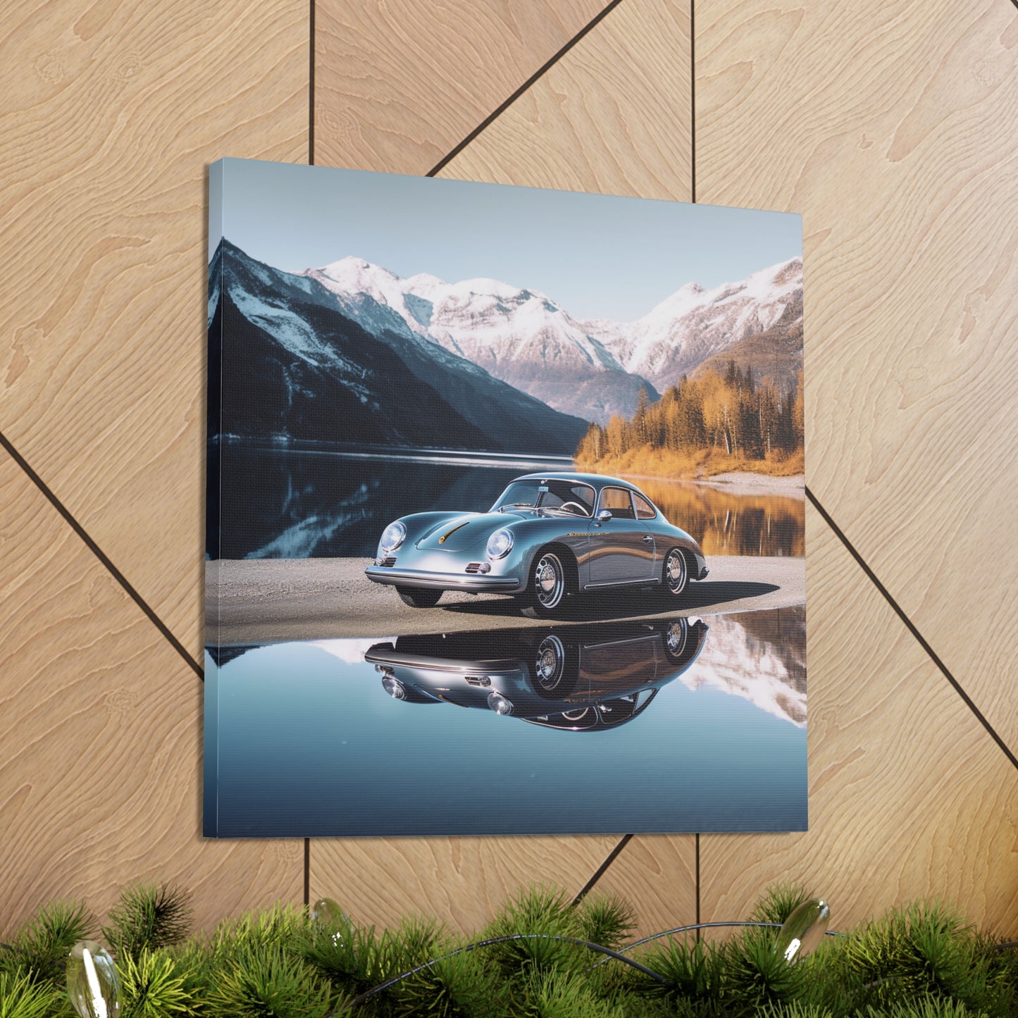 Canvas Gallery Wraps Porsche Lake 1