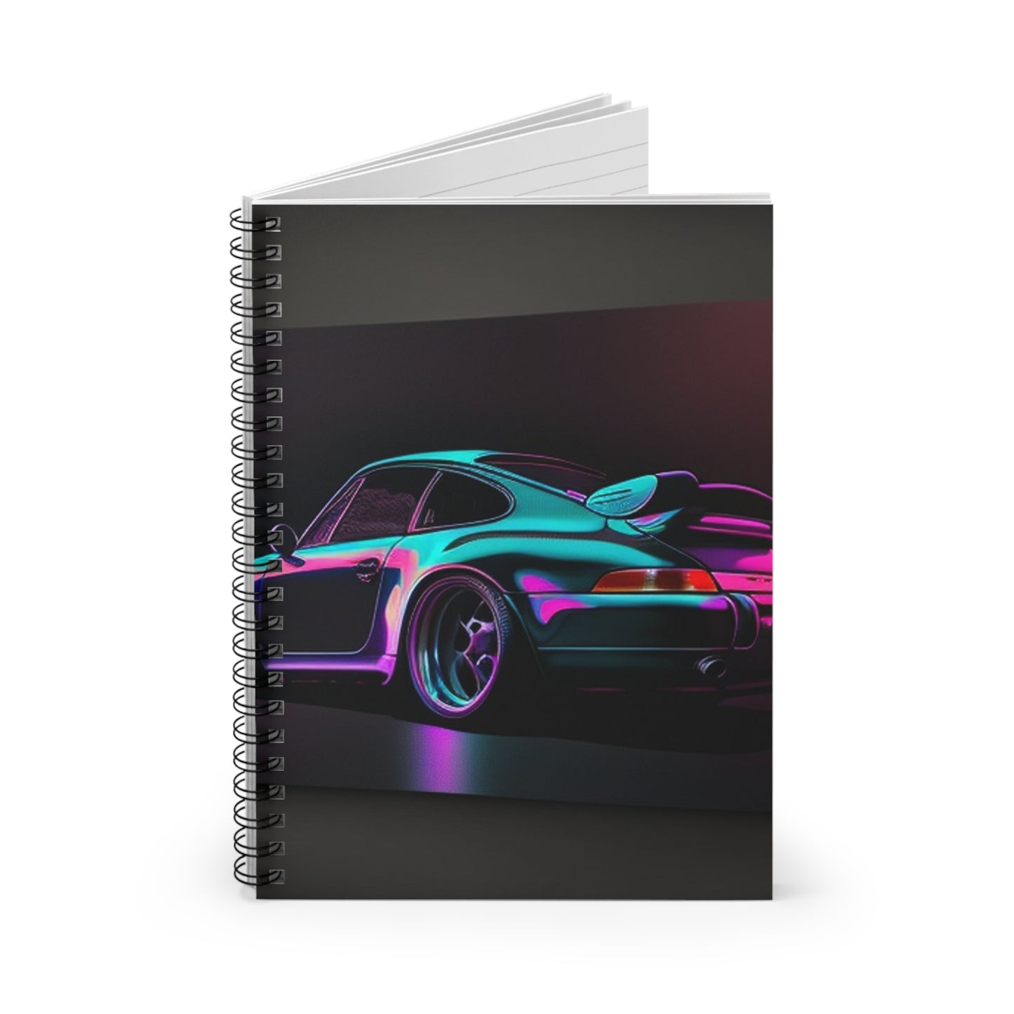 Spiral Notebook - Ruled Line Porsche Purple 1