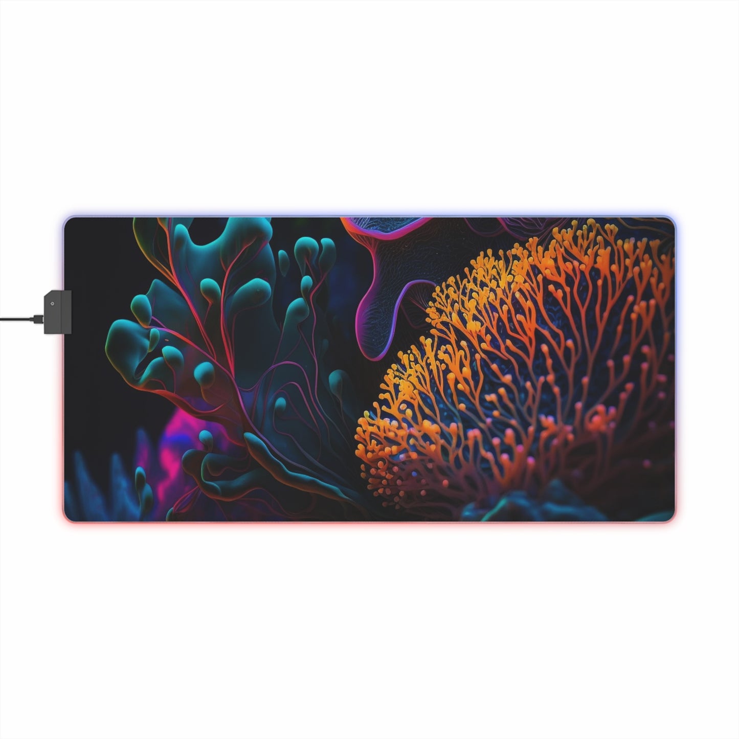 LED Gaming Mouse Pad Ocean Life Macro 2