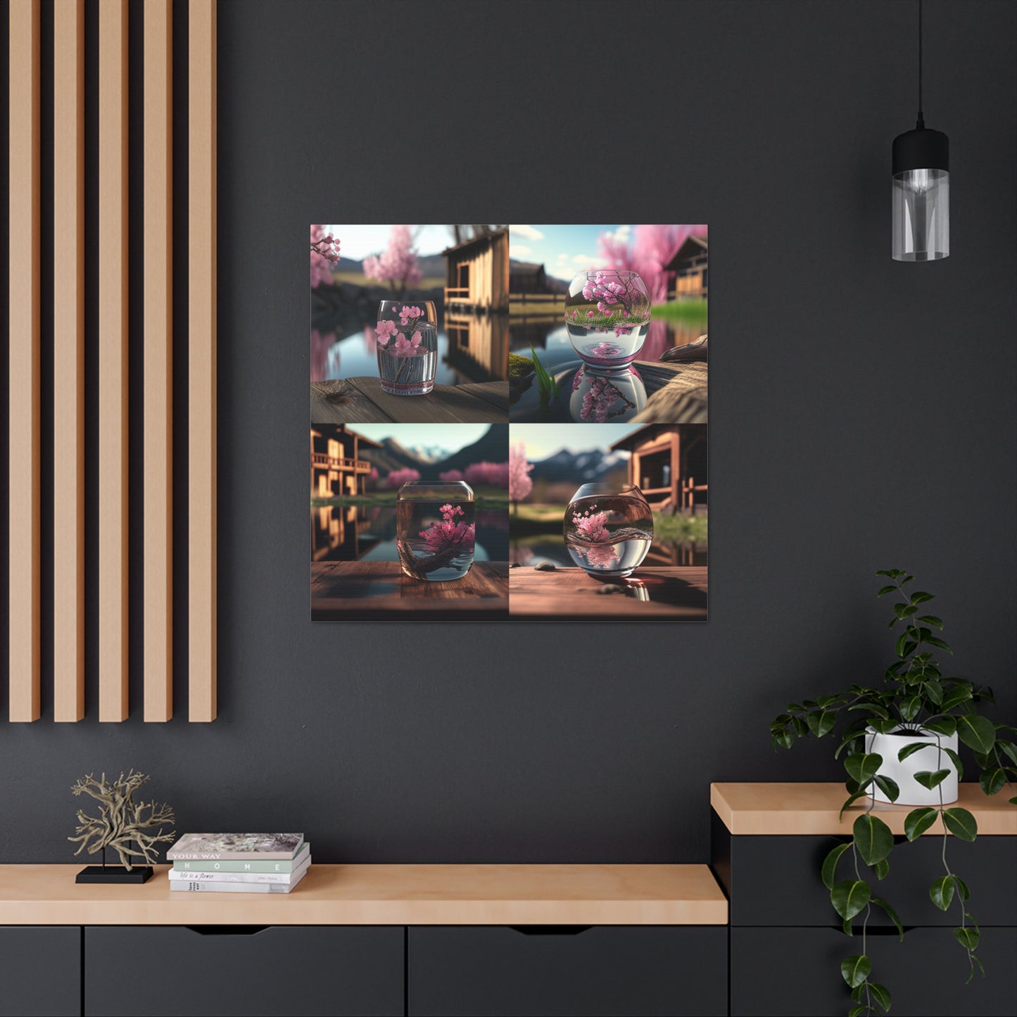 Canvas Gallery Wraps Cherry Blossom 5