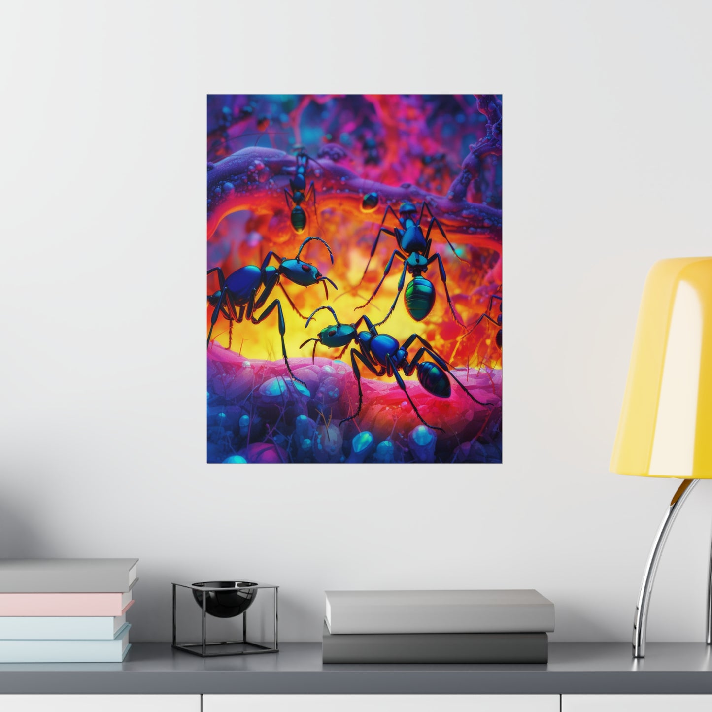 Premium Matte Vertical Posters Ants Home 3