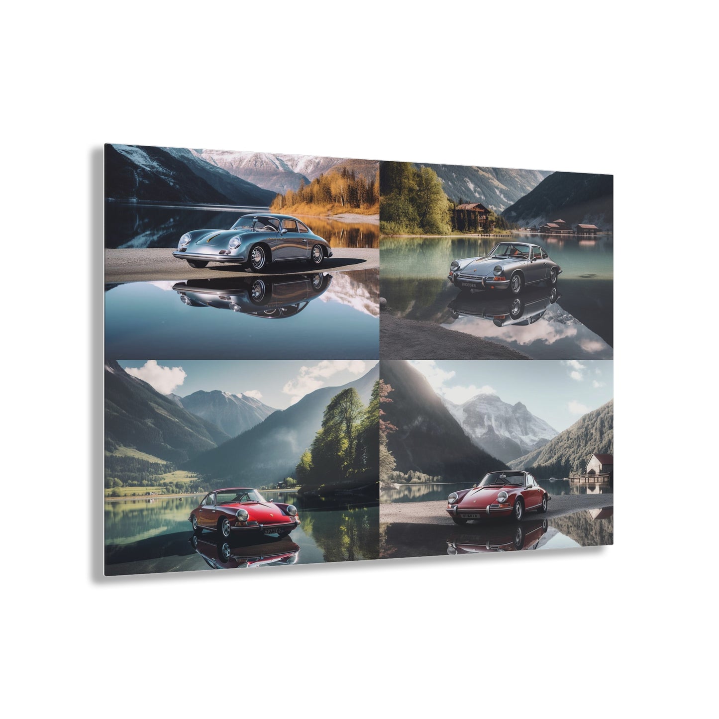 Acrylic Prints Porsche Lake 5