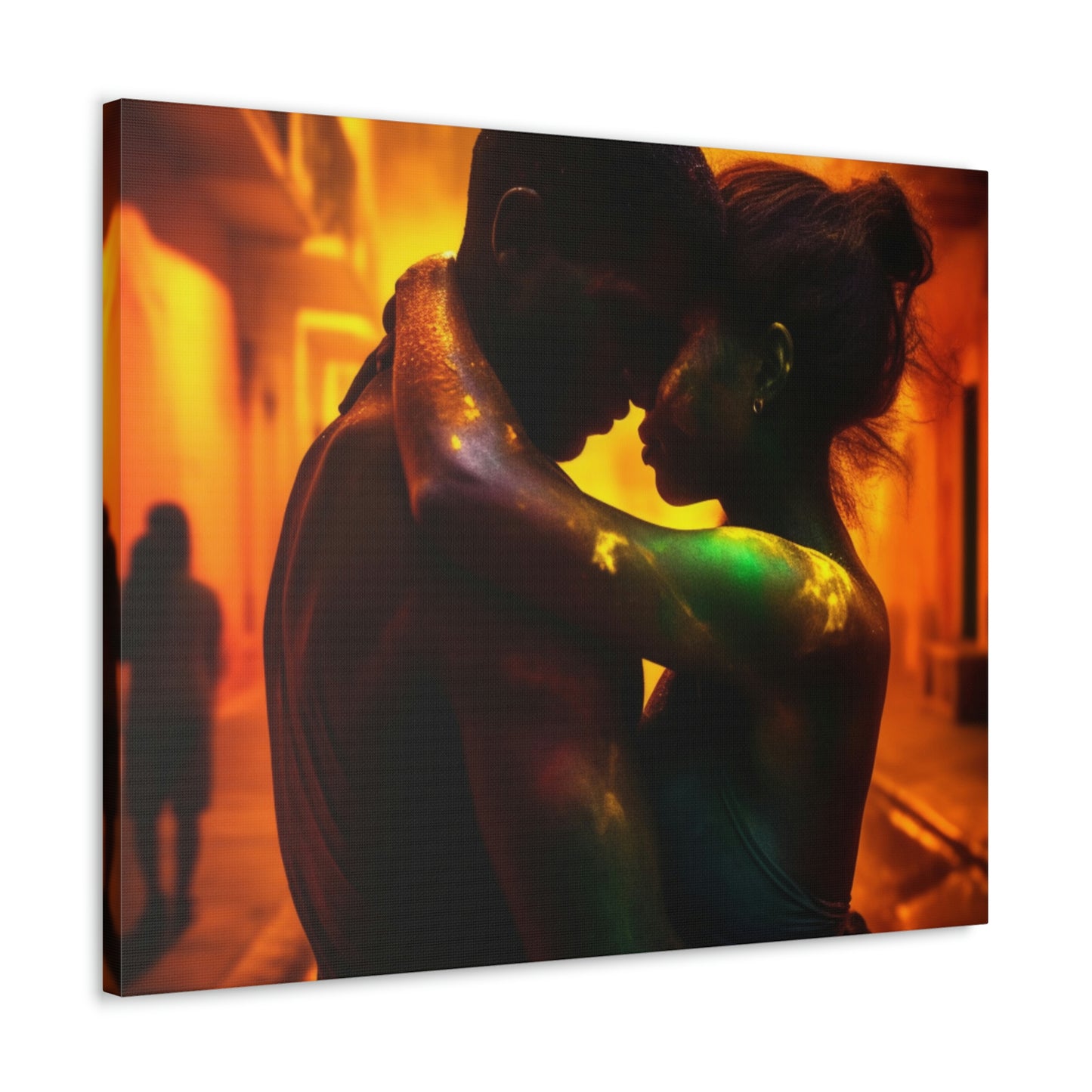 Canvas Gallery Wraps Neon Rain 3
