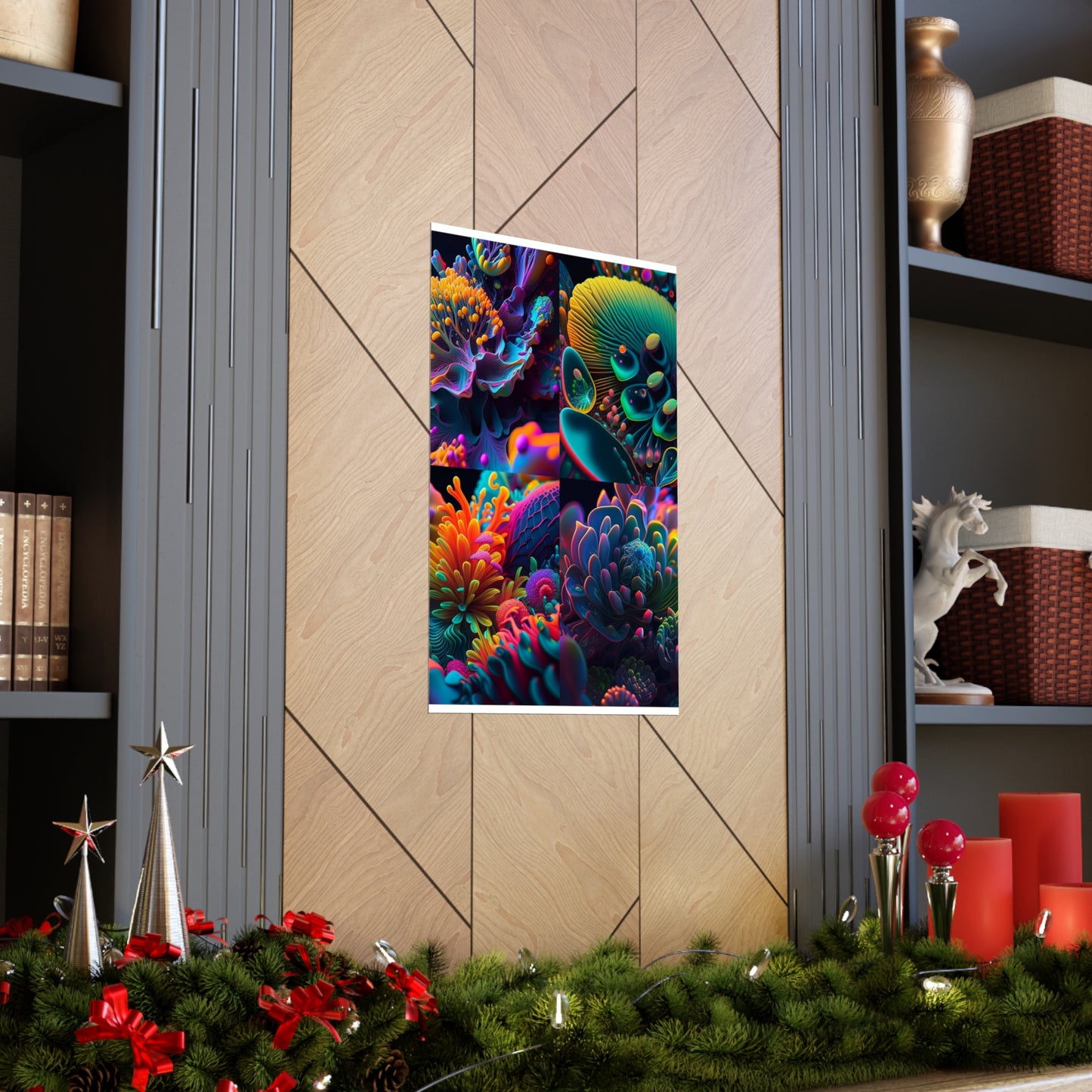 Premium Matte Vertical Posters Ocean Life Macro 5