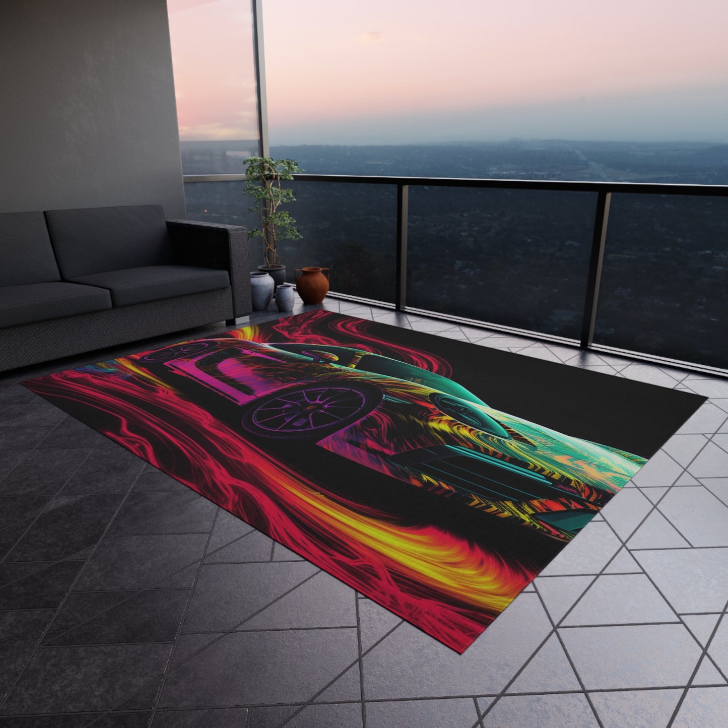 Outdoor Rug  Porsche Flair 1